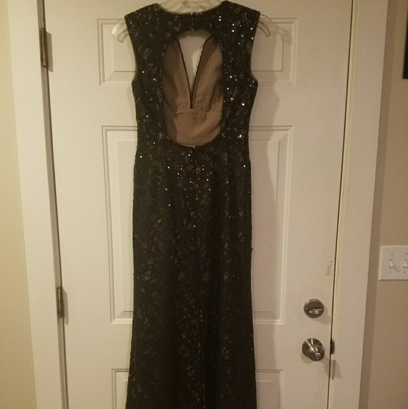 BCBG MaxAzria Cain Sequined Applique Dress - Picture 2 of 4